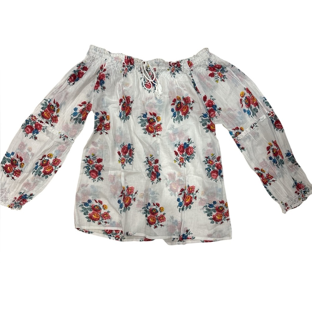 Floral Off-Shoulder Top - Picture 2 of 5